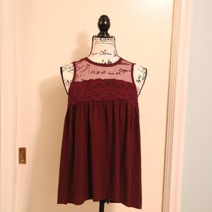 Maroon Blouse